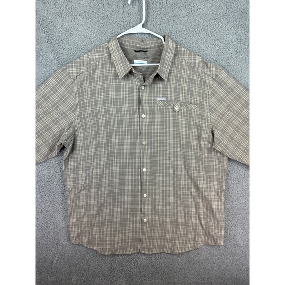 Columbia PFG Men's XL Omni Shade Sun Protection UV Long Sleeve